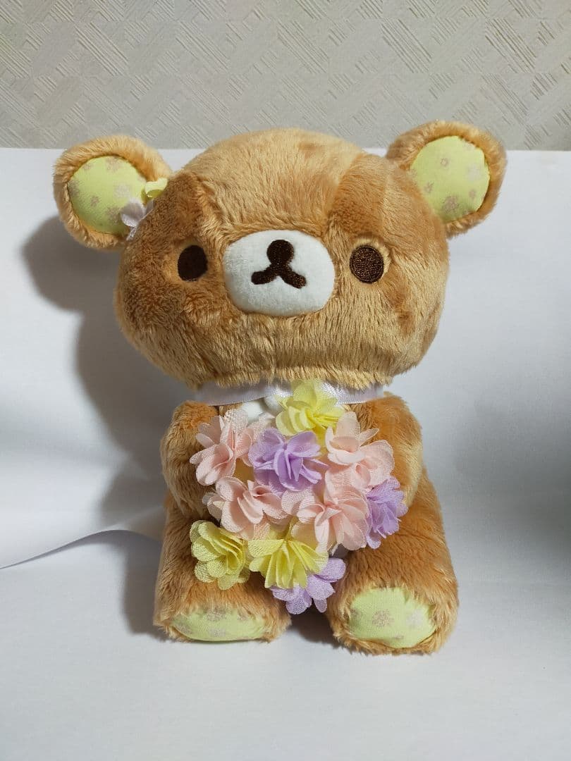 レア　リラックマ　町田店オープン記念　ぬいぐるみ　ストア限定　花束　モディ