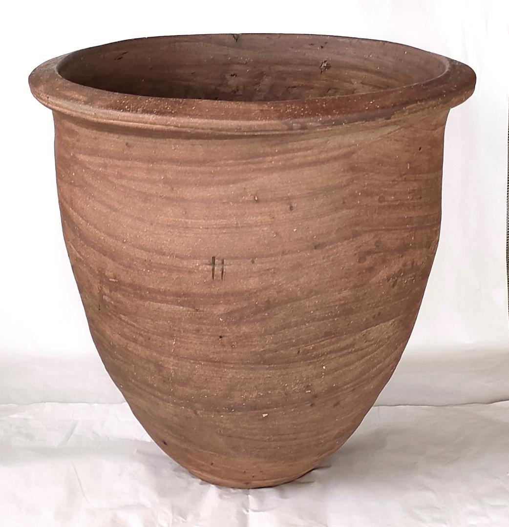 甕 素焼き スズメ蜂の巣模様 エリー242