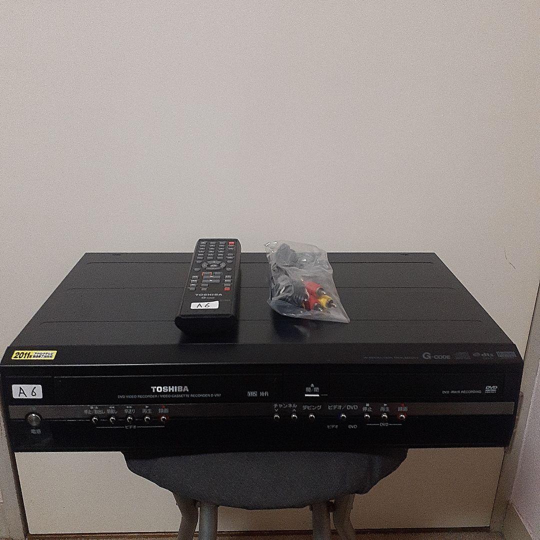 A6　TOSHIBA ビデオ一体型DVDレコーダー D-VR7　動作確認済み
