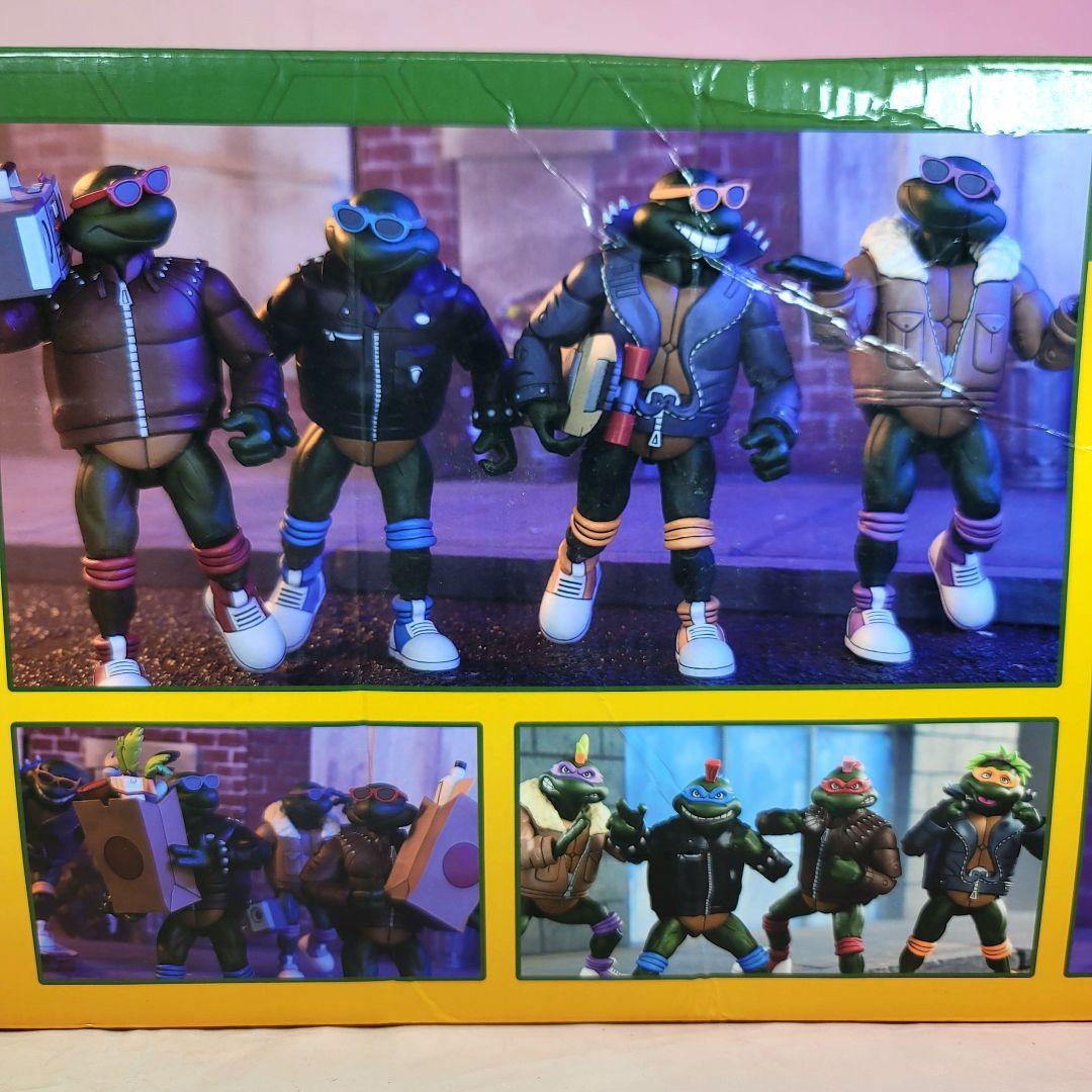 【NECA】新品 正規品 パンク・タートルズ TMNT フィギュア 4PK