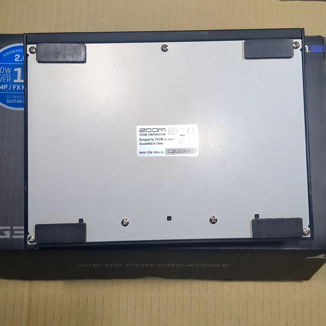 ZOOM G3n マルチエフェクター ギター用　Zoom　ズーム