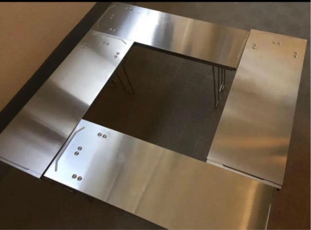 さっちゃん専用　廃盤品　ユニフレーム　いろり　エクステンション　囲炉裏テーブル