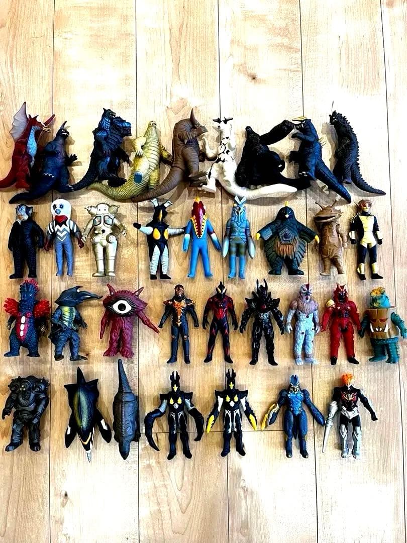 ウルトラマン ソフビ まとめ売り 怪獣・宇宙人・戦士セット ウルトラマンシリーズ