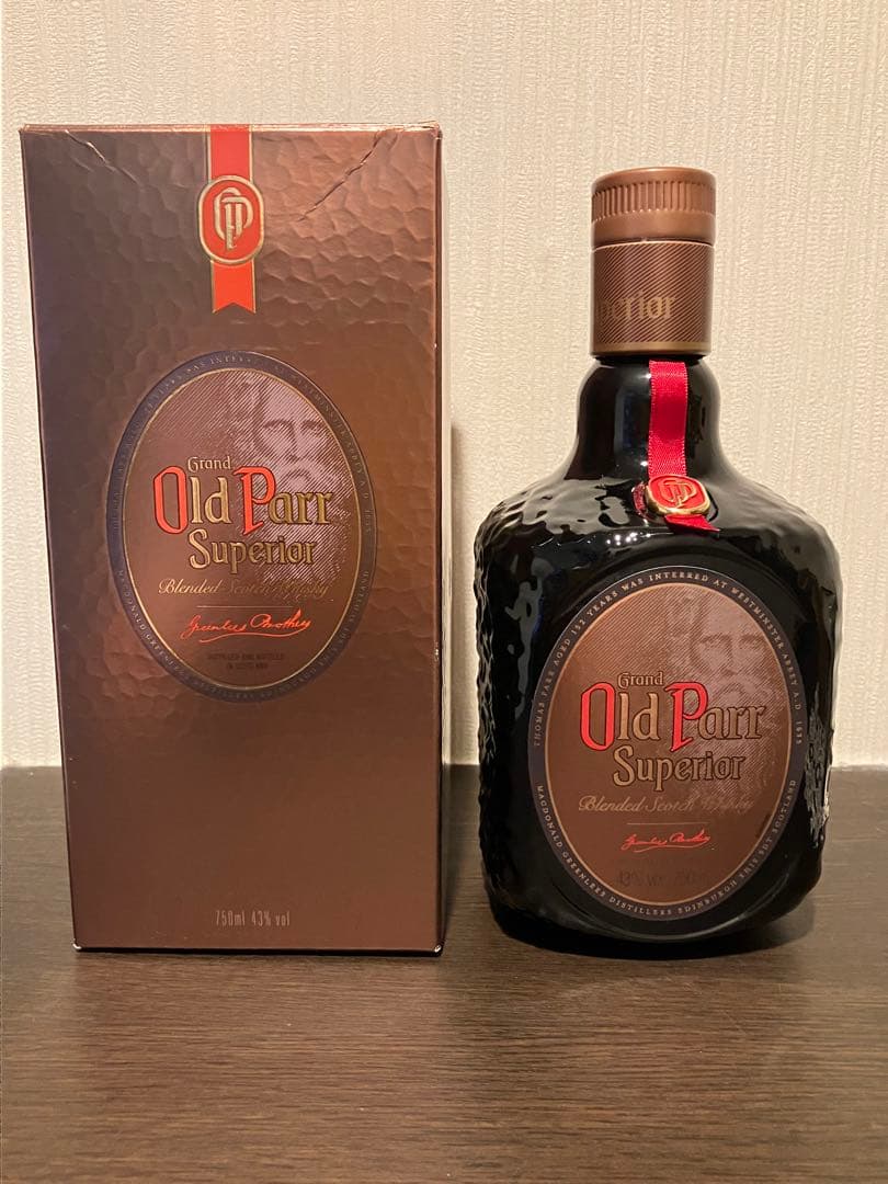 Old Parr Superior オールドパー　スーペリア オールドボトル