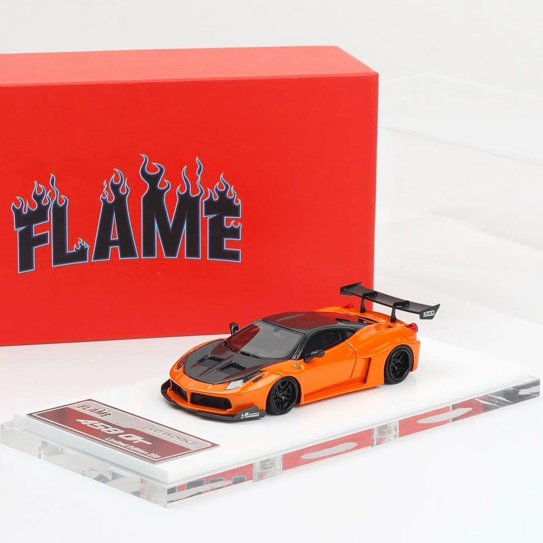 1/64 Flame LB WORKS フェラーリ 458 GT オレンジ