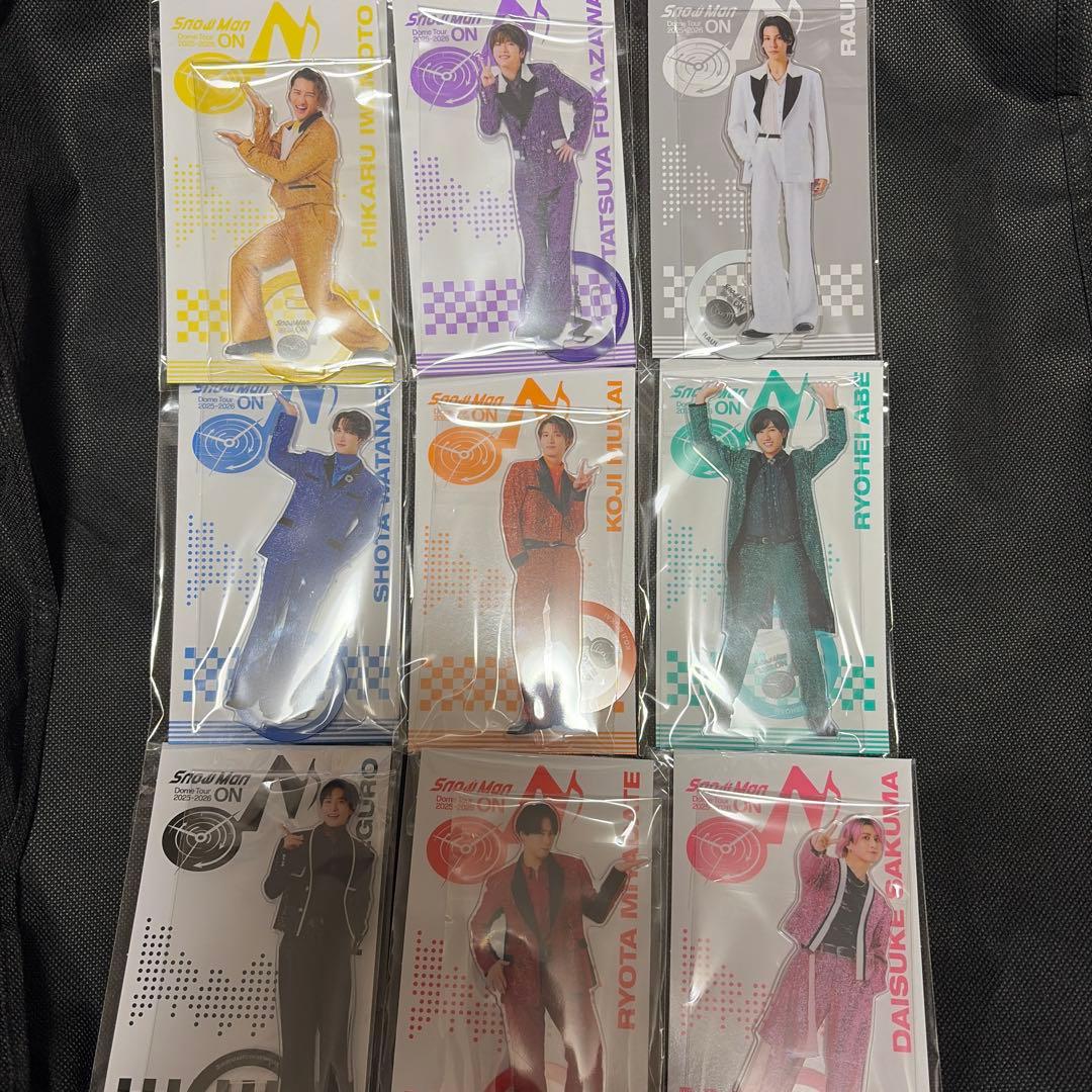 Man DomeTour 2025-2026 ON アクスタ 9個セット