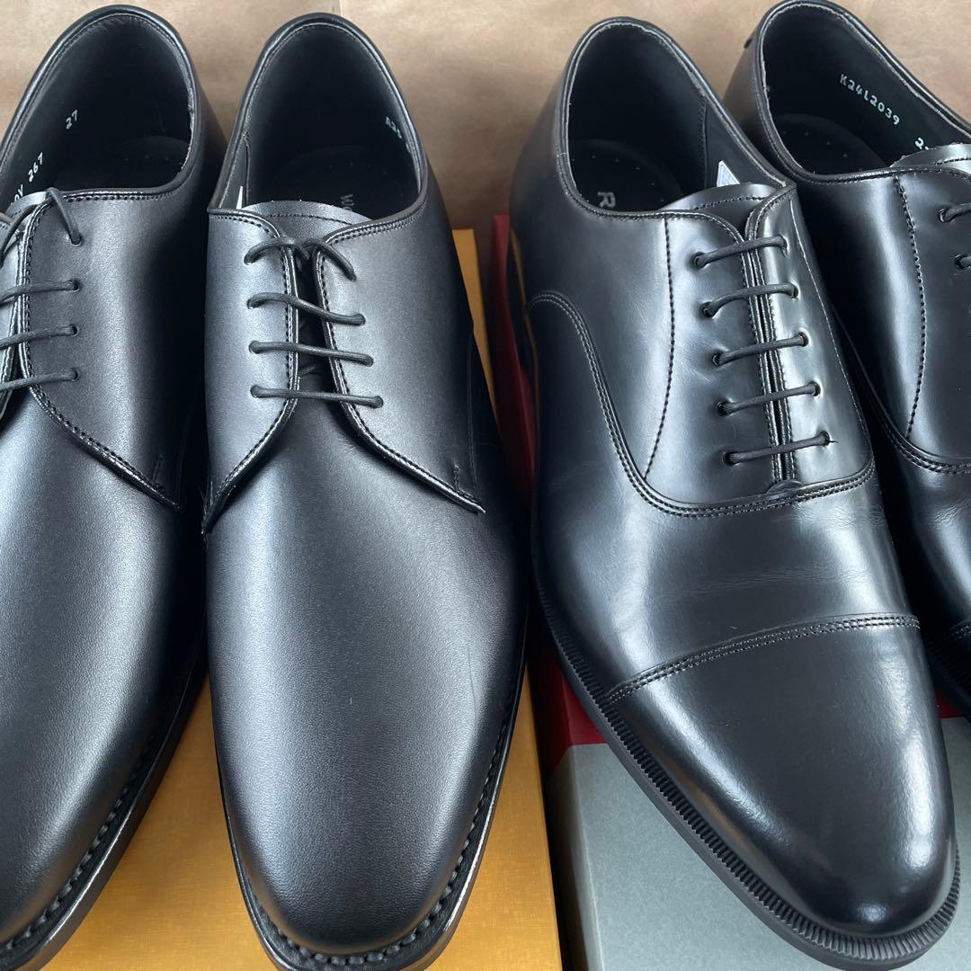 リーガル　V267 232S ブラック　27CM 2足セット