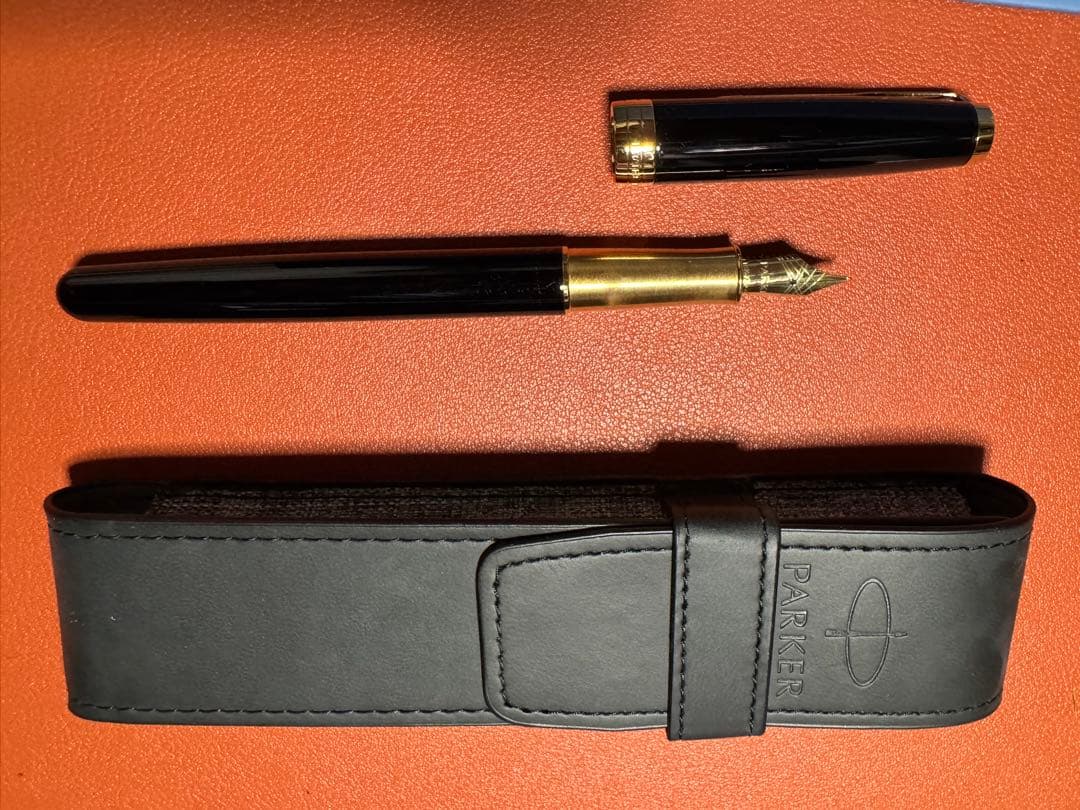 パーカー高級万年筆ソネットラックブラックGT