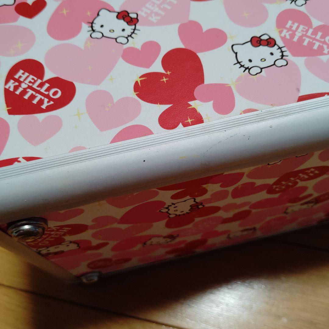 ハローキティちゃん★トランクボックス収納バッグケースHelloKittyレア希少
