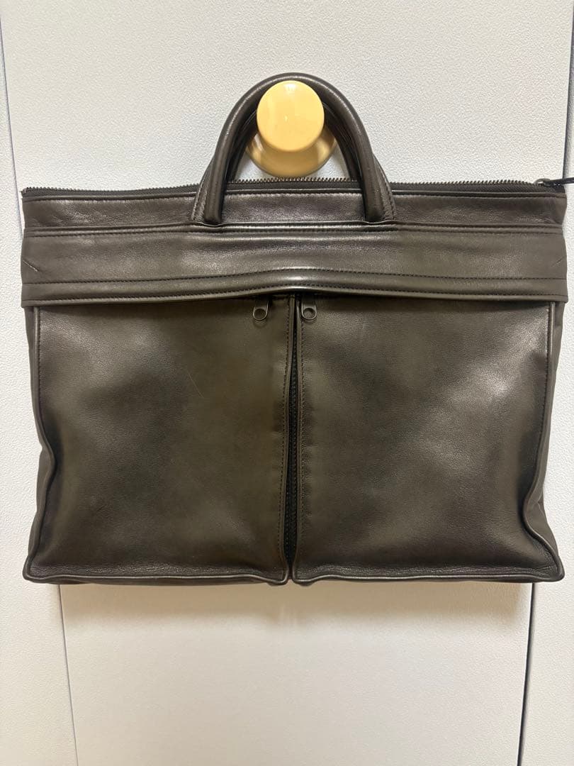 【新品同様】安い！早い者勝ち！PORTERポーター ビジネスバッグ　本革 黒