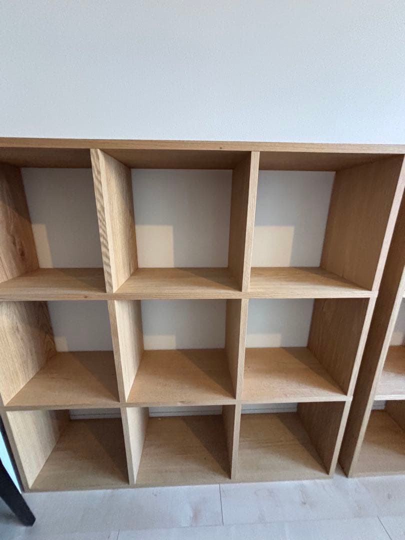 無印良品　スタッキングシェルフ　３段×３列