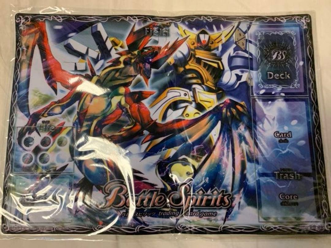 バトスピ　プレイマット　雷皇ジークヴルム/鉄騎皇イグドラシル