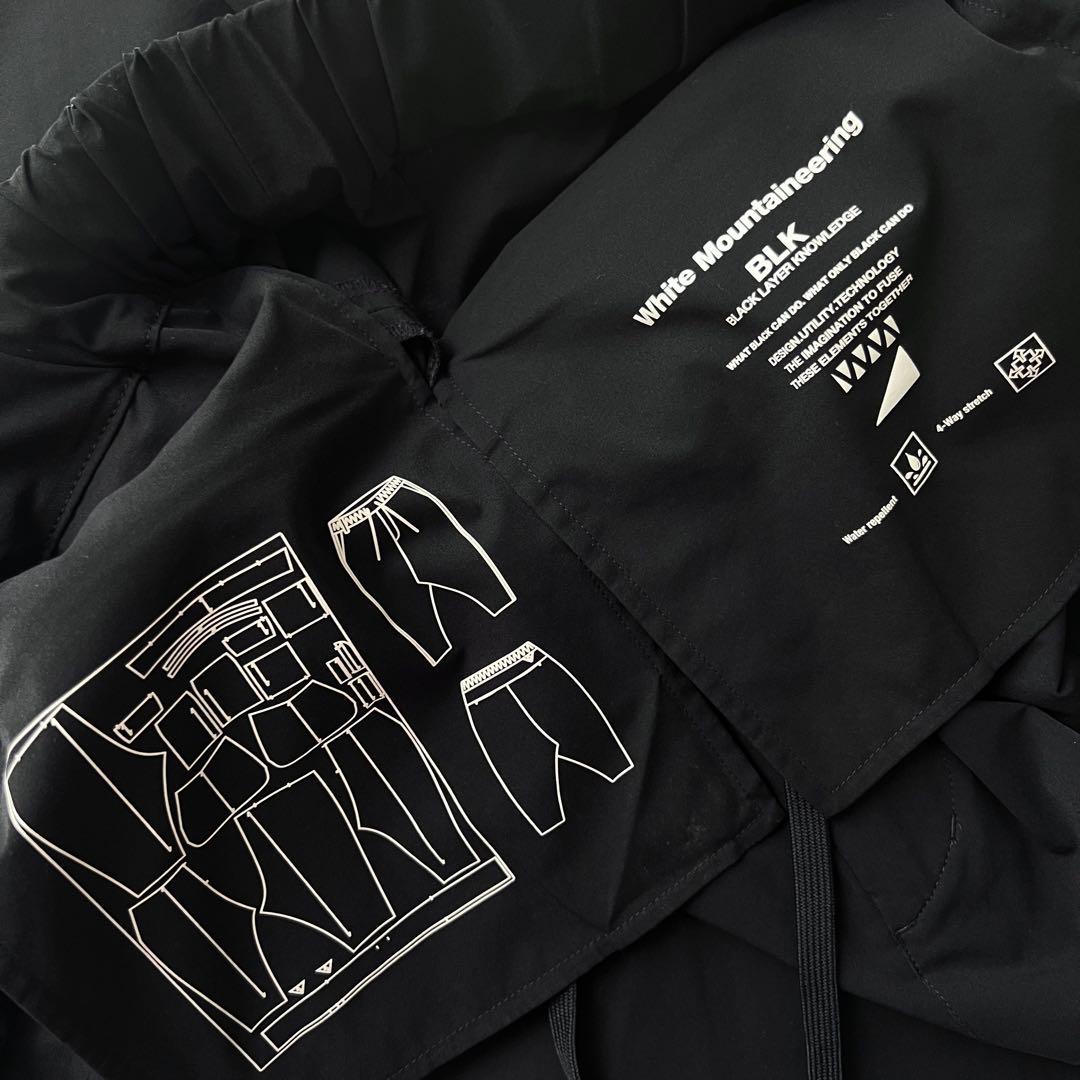 BLK White Mountaineering 23SS サルエルパンツ 0