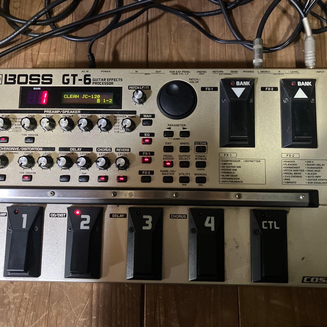 BOSS GT-6 ギターエフェクター