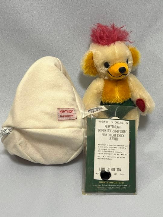 メリーソート　テディベア　パンキンヘッド　チック　ぬいぐるみ