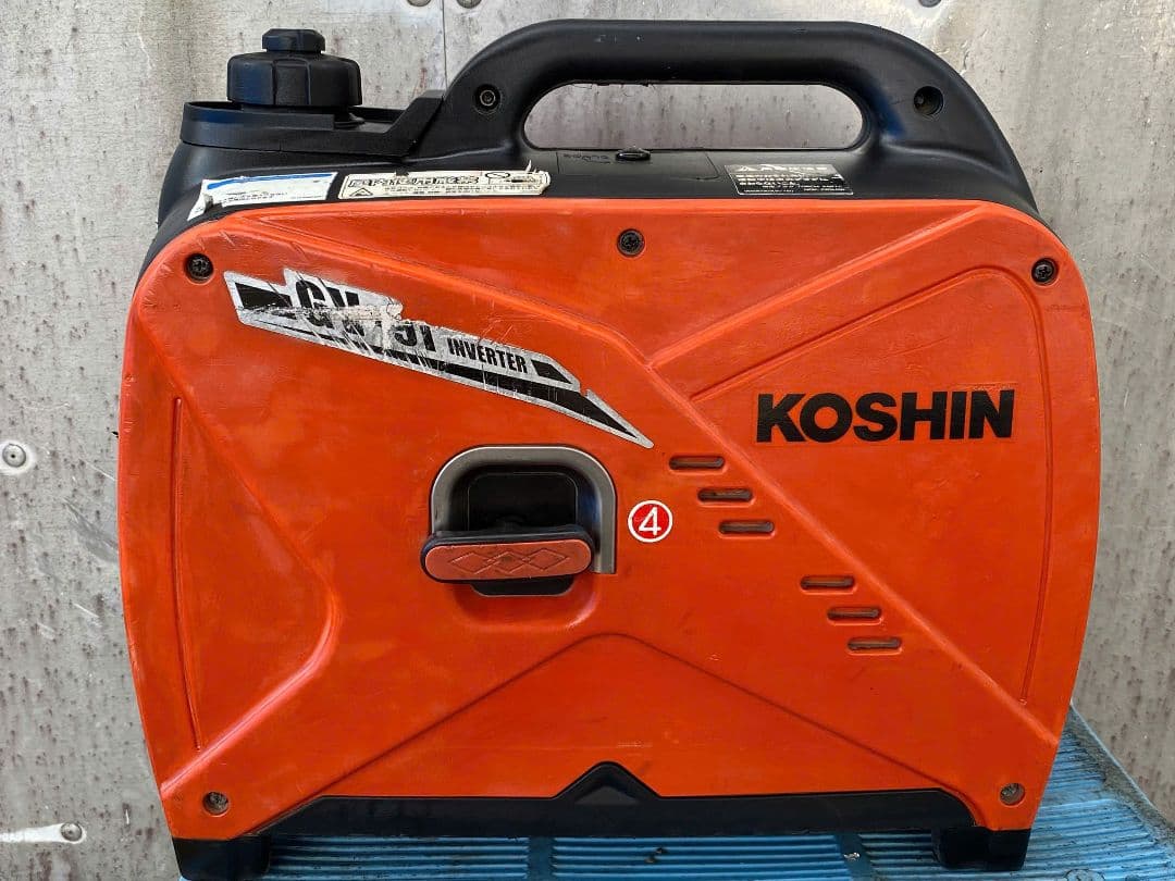 1*6様 [動作確認済/保証付]KOSHIN インバーター発電機 GV-9i (