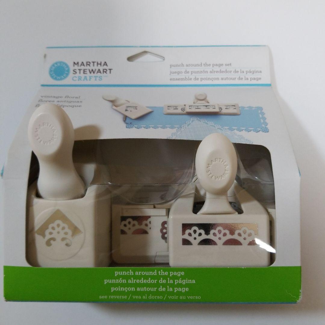 マーサスチュワート　クラフトパンチ　ヴィンテージフローラル