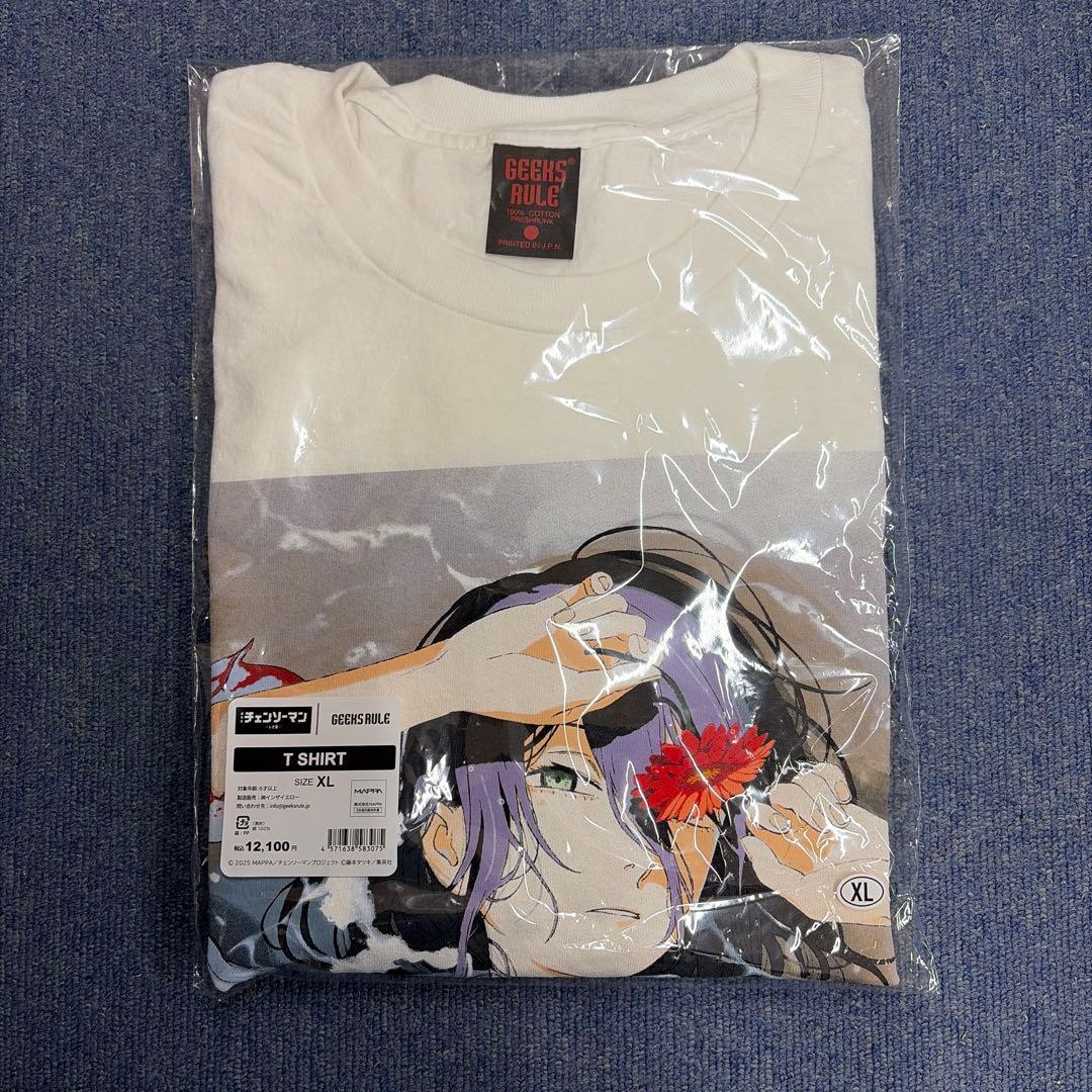劇場版 チェンソーマン レゼ篇 GEEKS RULE Tシャツ XL レゼ
