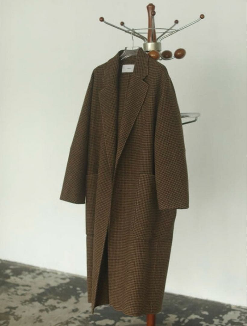 todayful オーバーチェックコート