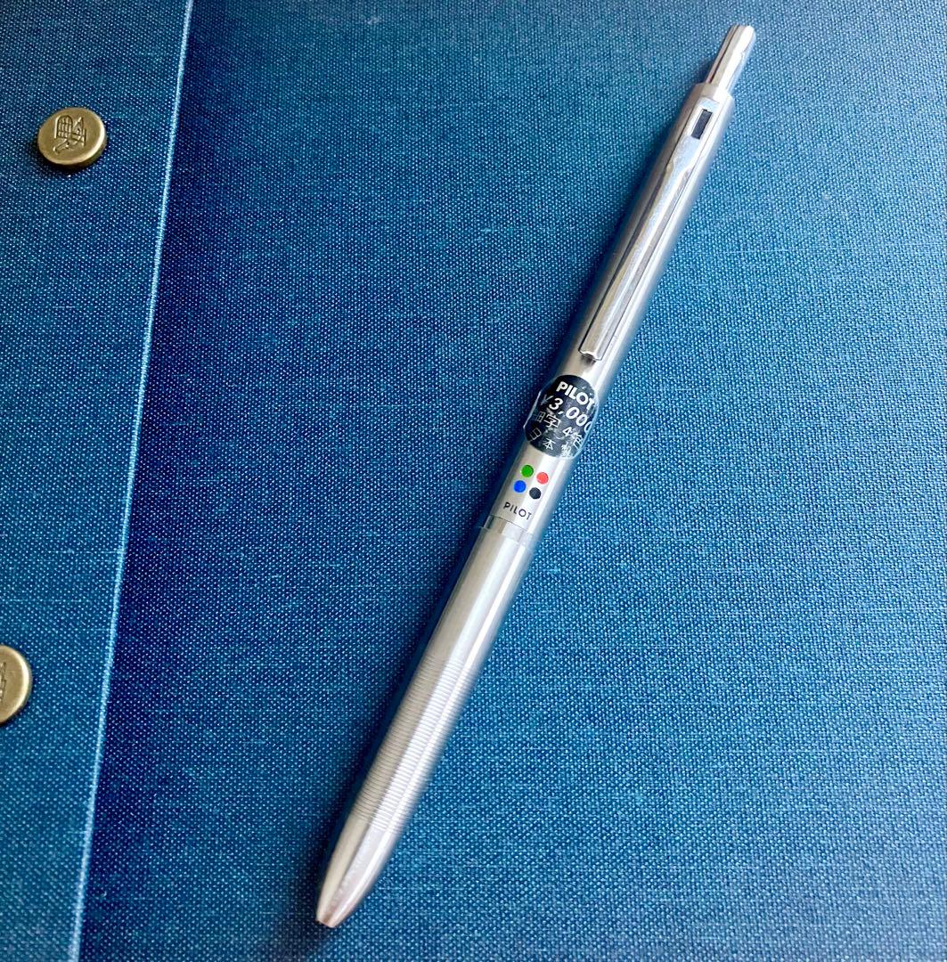 パイロット 細字4色 シール付き 廃盤 廃番 細4 ホソヨン