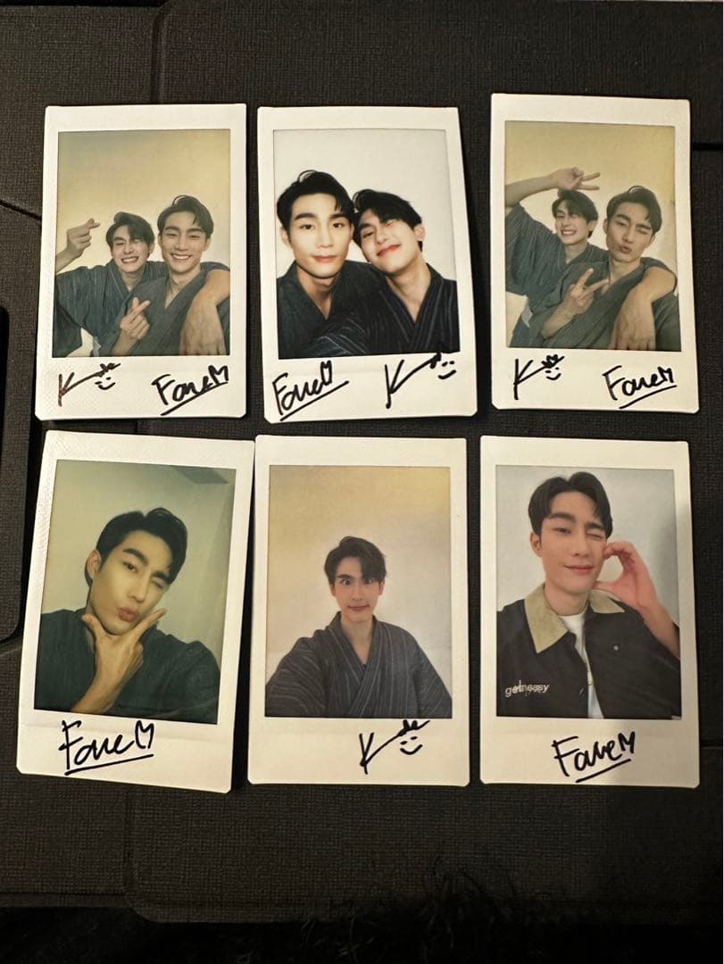 forcebook gmmtv 本人サイン入りチェキ6枚セット