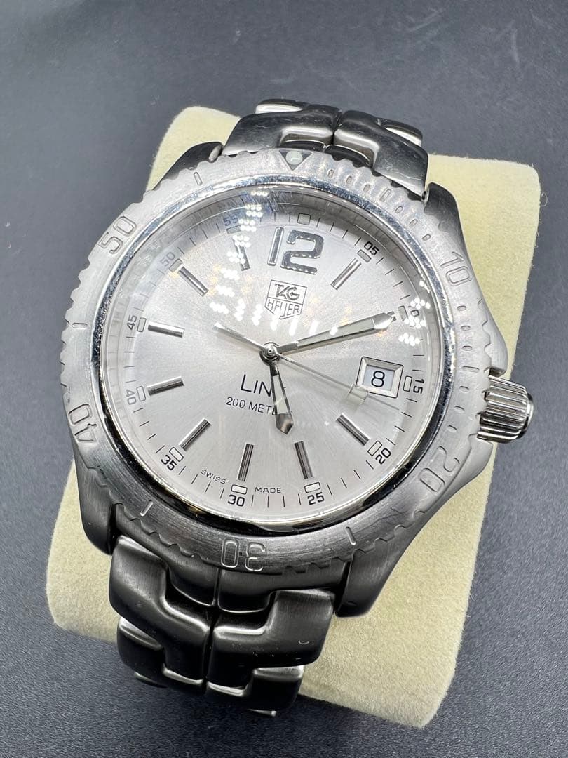 電池交換済 TAG Heuer タグホイヤー リンク WT1112 200m