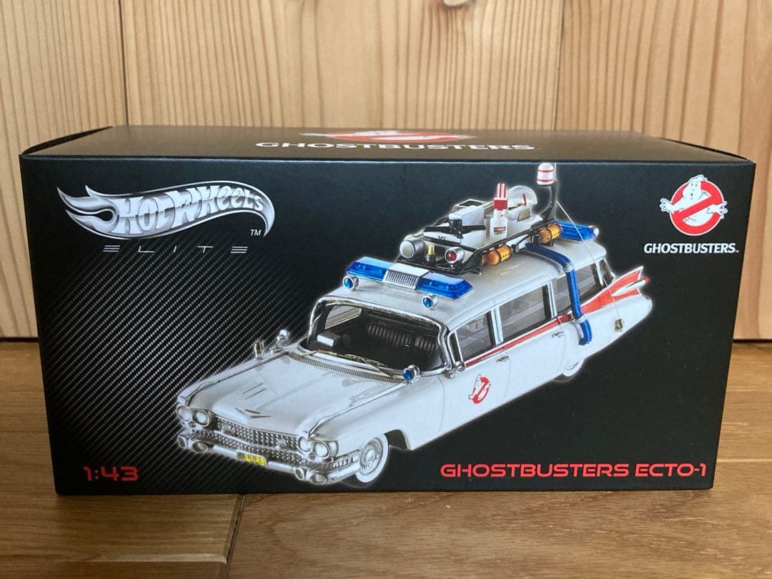 Hot Wheels Ghostbusters Ecto-1 1:43 エリート