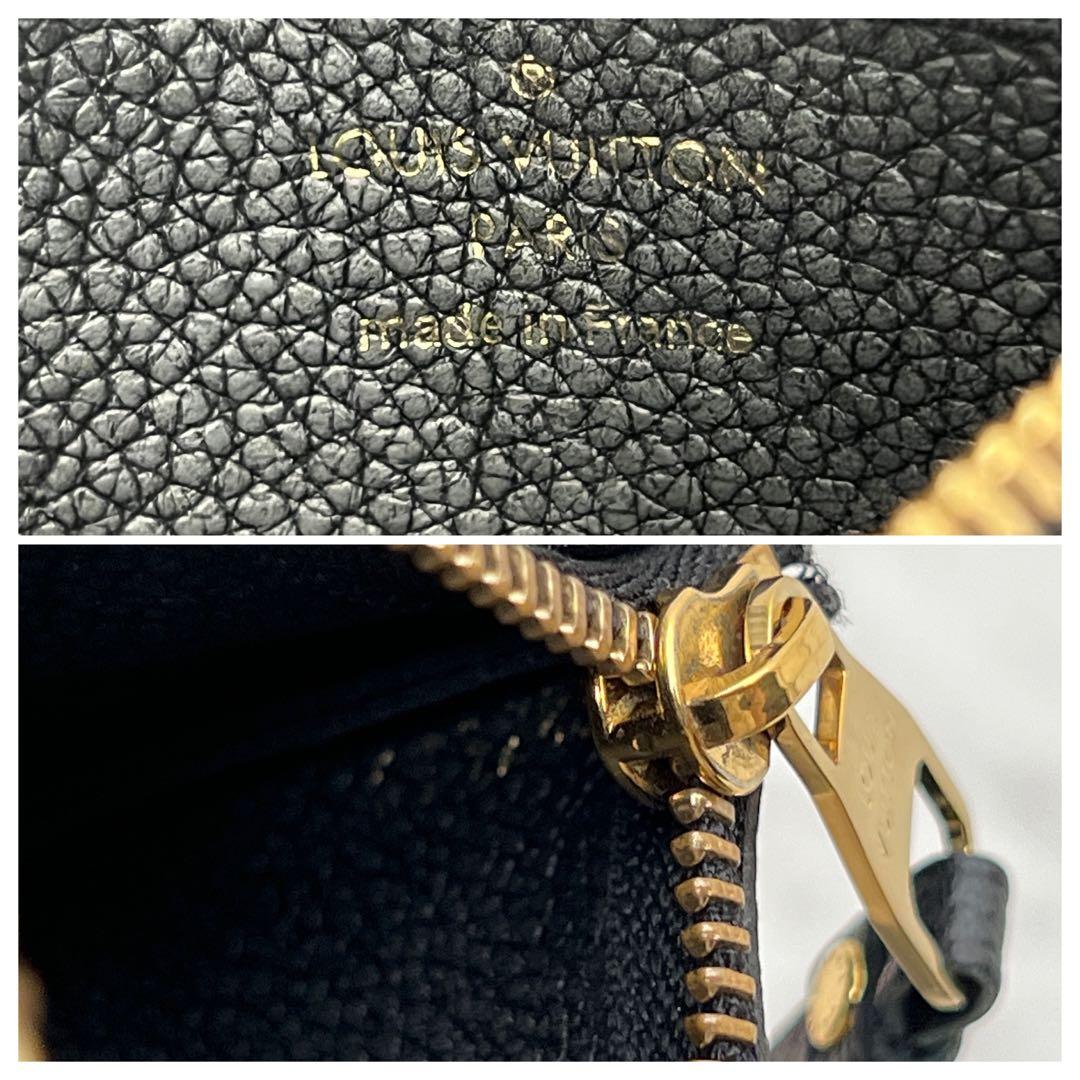 ルイヴィトン カードキーケース ポシェット・クレ ケース 現行品 ブラック