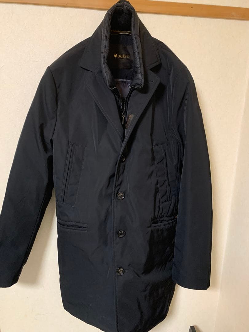 か*ば様 ブラックコート 100% 天然ダウン