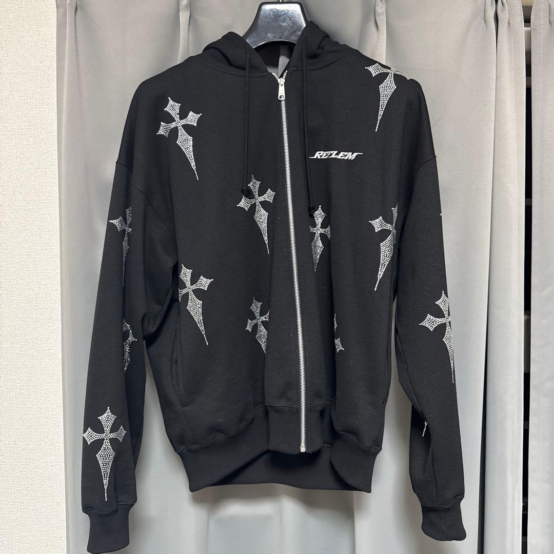 リフレムクロスホワイト パーカー