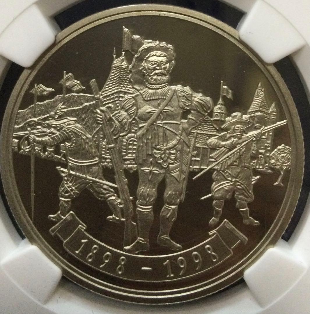 スイス射撃祭 1998年 センテニアル５フラン白銅貨