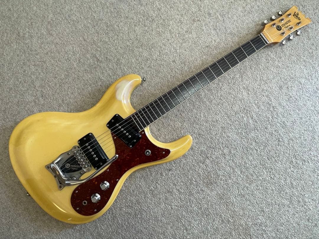 ■モズライト ベンチャーズモデル！訳アリ特価！国産黒雲製 演奏動画あり！