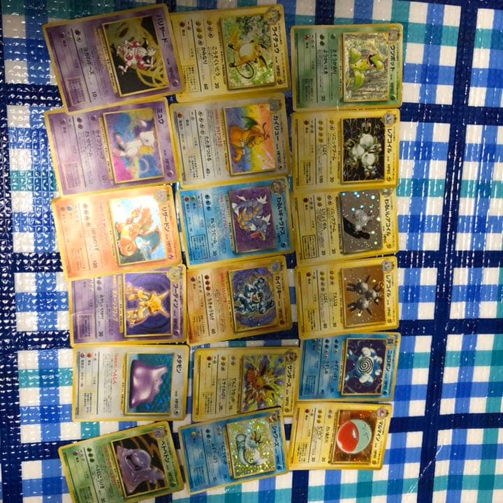 初期　ポケモンカード　キラキラ多数