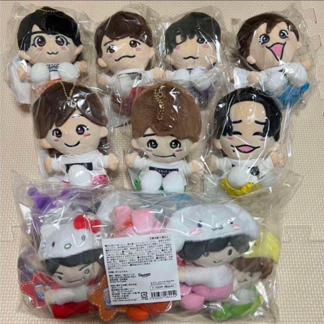 なにわ男子　ちびぬい　クリップマスコット