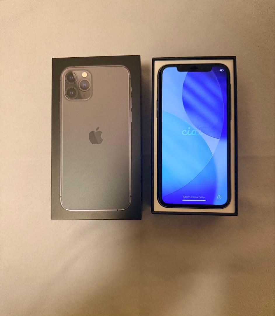 【美品】Apple iPhone 11 Pro スペースグレー 256GB