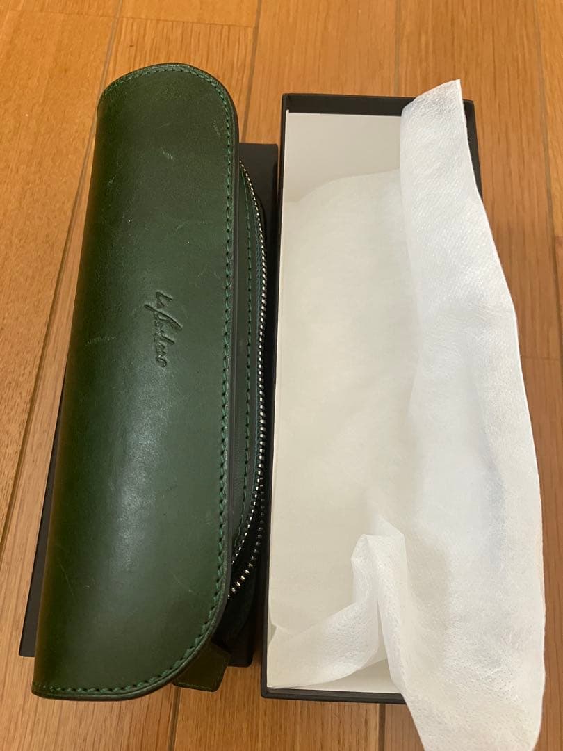 デブペンケース　グリーン　箱付き おまけ付き
