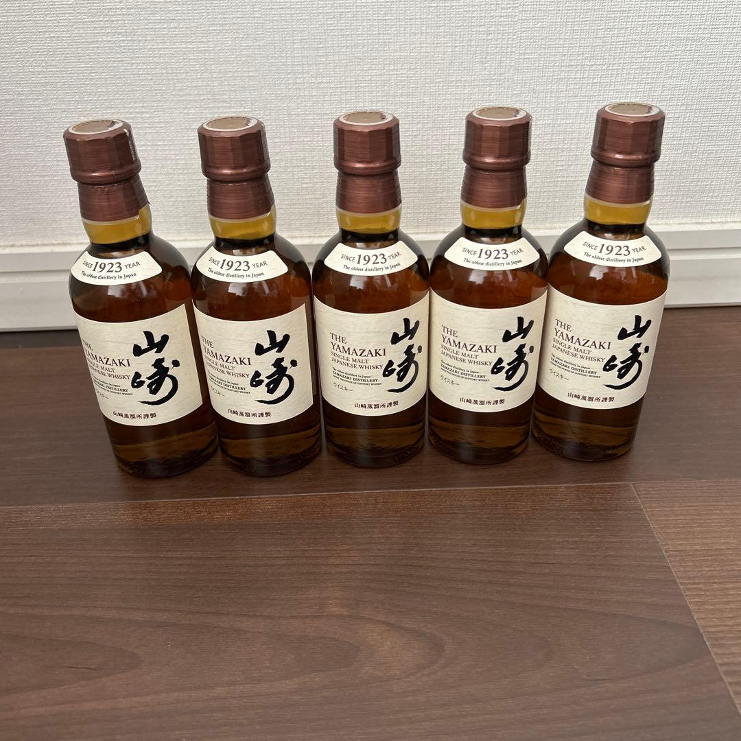 山崎ウイスキー 180ml x5本
