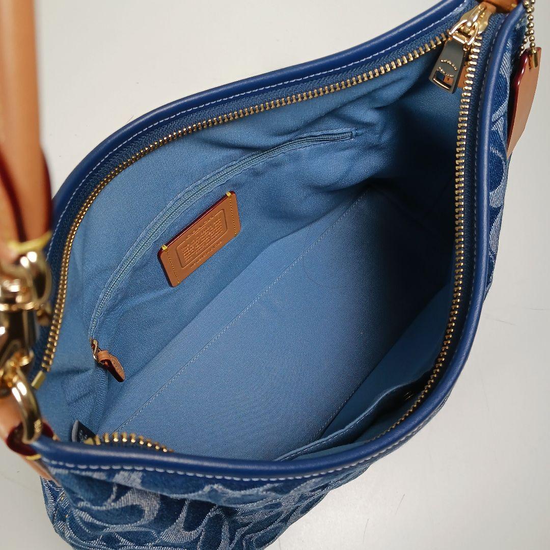✨極美品✨コーチ　ローレル　ショルダーバッグ シグネチャーデニム　2way