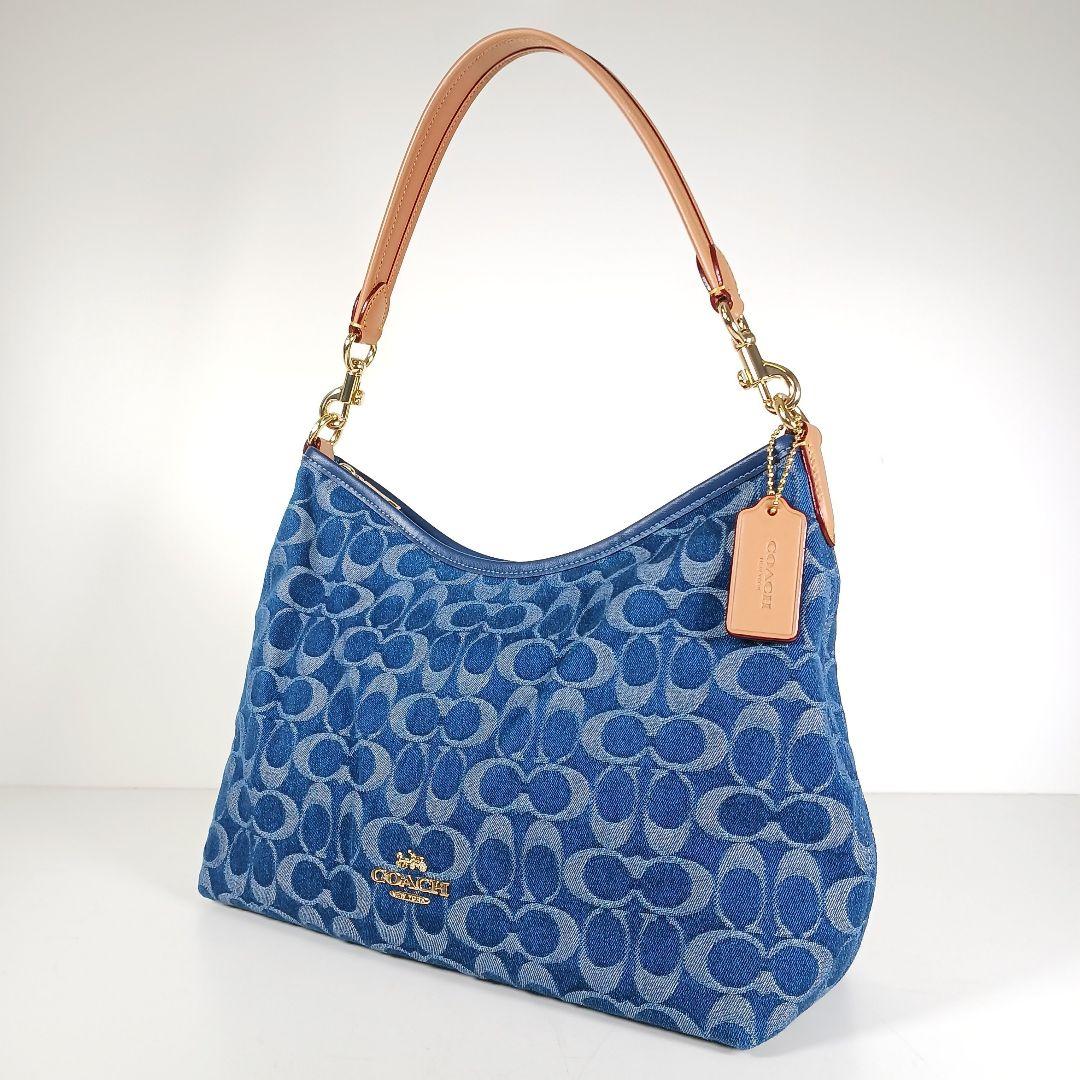 ✨極美品✨コーチ　ローレル　ショルダーバッグ シグネチャーデニム　2way