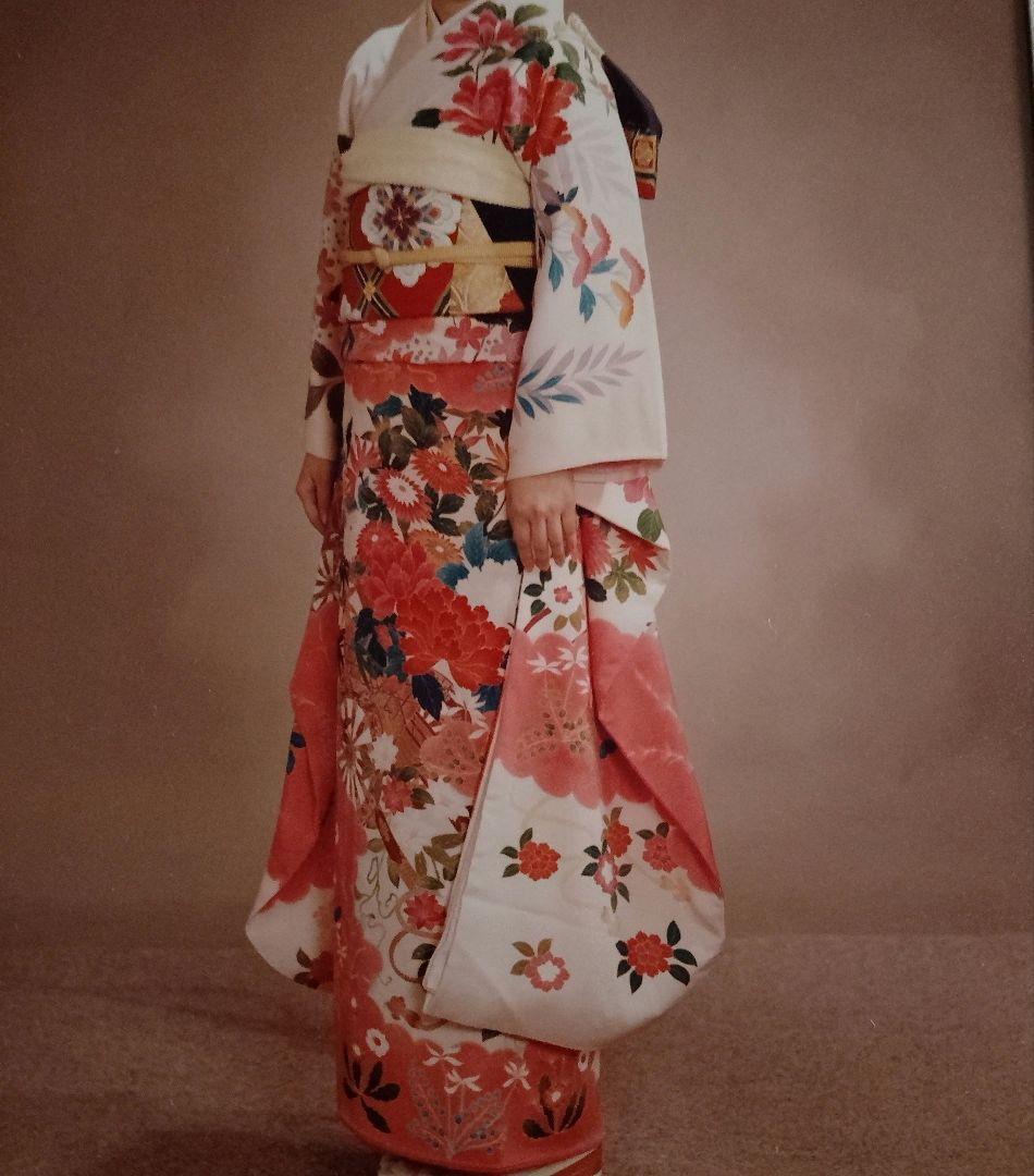 新春セール中！超美品作家物、一級技能士手縫いの加賀友禅の振袖（着画あり）