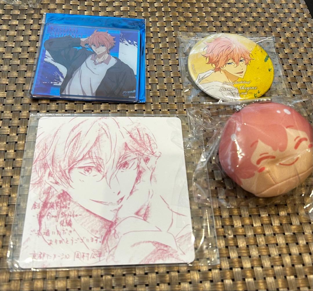 free!Thanks Birthday 鴫野貴澄 缶バッチ等 100点セット