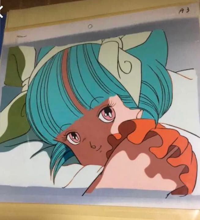 夢戦士ウイングマン リロ セル画 背景付 β 桂正和