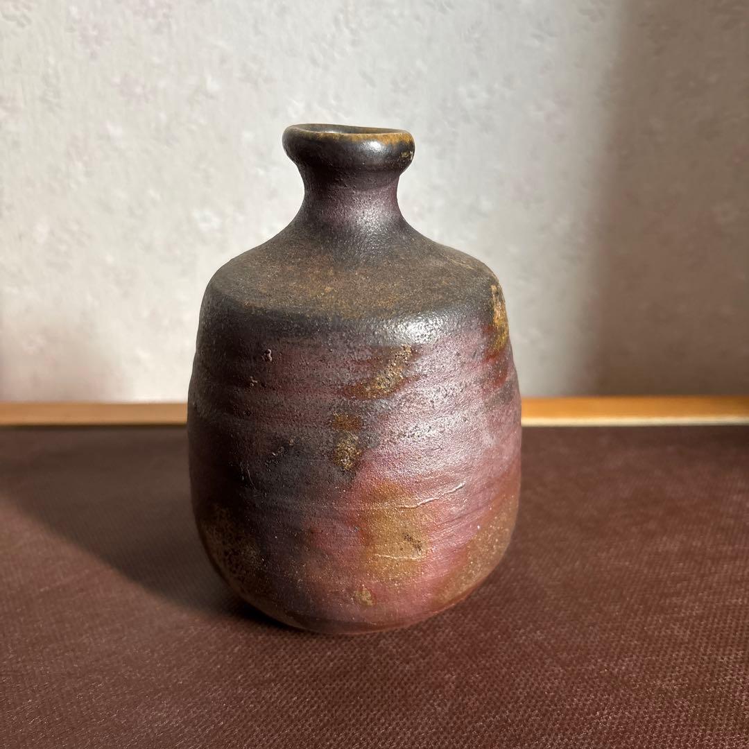 備前焼　徳利　日幡寿　備前焼伝統工芸士　美術品　陶芸