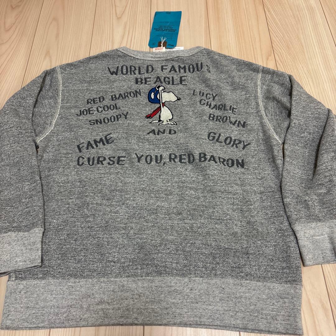 DENIM DUNGAREE スヌーピートレーナー 02 グレー#941