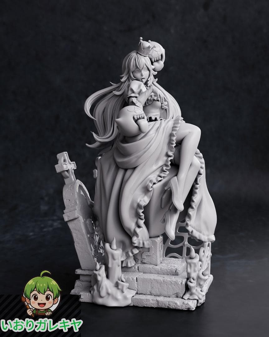 1/10　未塗装 未組立　フィギュア　ガレージキット 【 Boo Boo 】