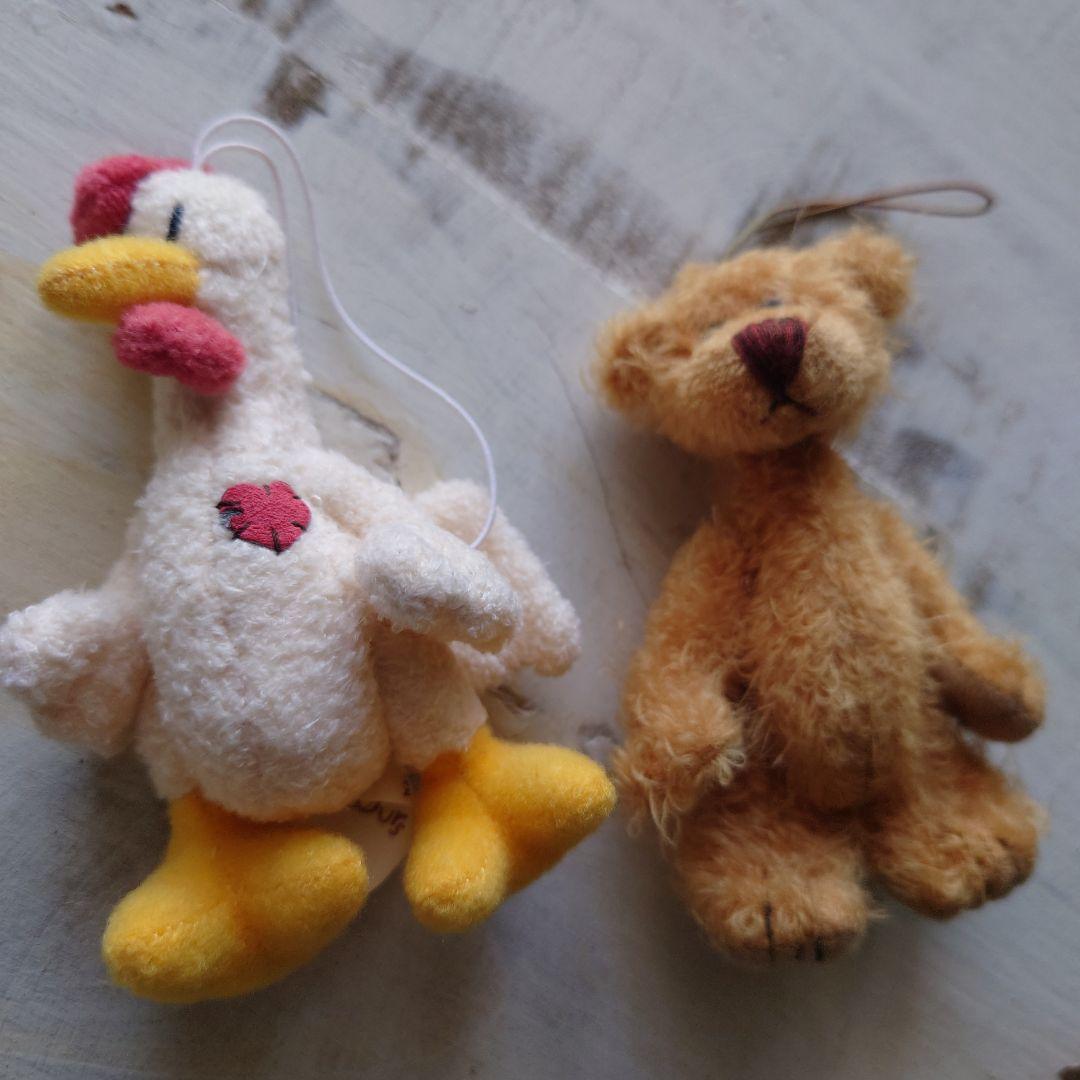 【Histoire d'Ours/2点】くま、にわとり イストワール・ドゥオース