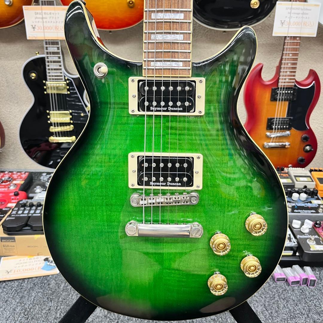 【10907】 Epiphone Les Paul DC PRO Green