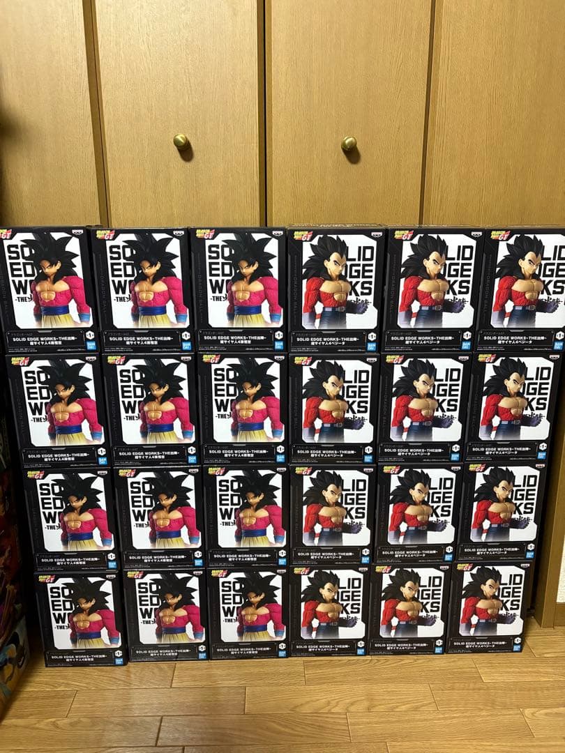 ドラゴンボール　THE 出陣　超サイヤ人4 孫悟空　ベジータ　24点セット