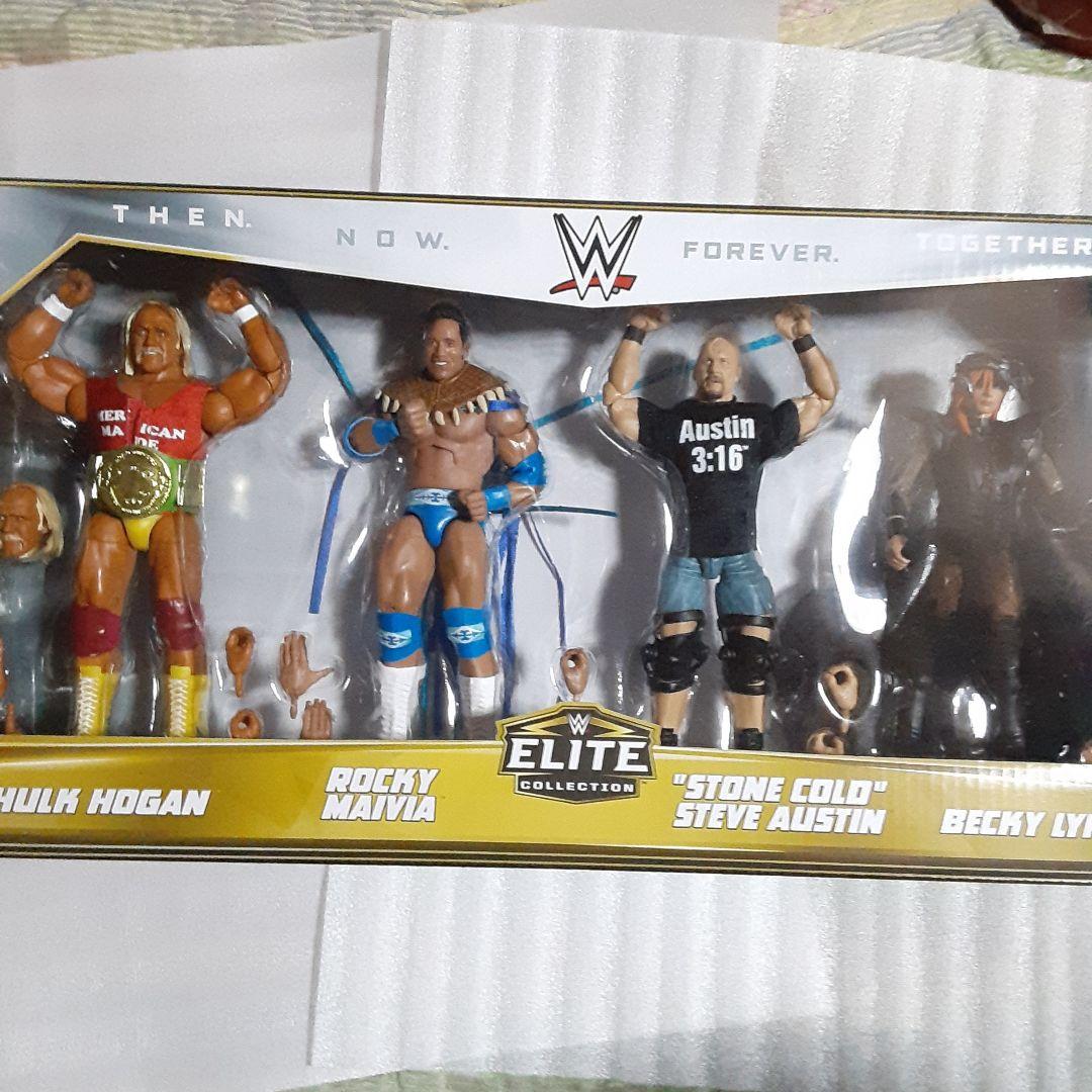 ハルクホーガン　オースチン　ロック　フィギュア　限定BOX WWE プロレス