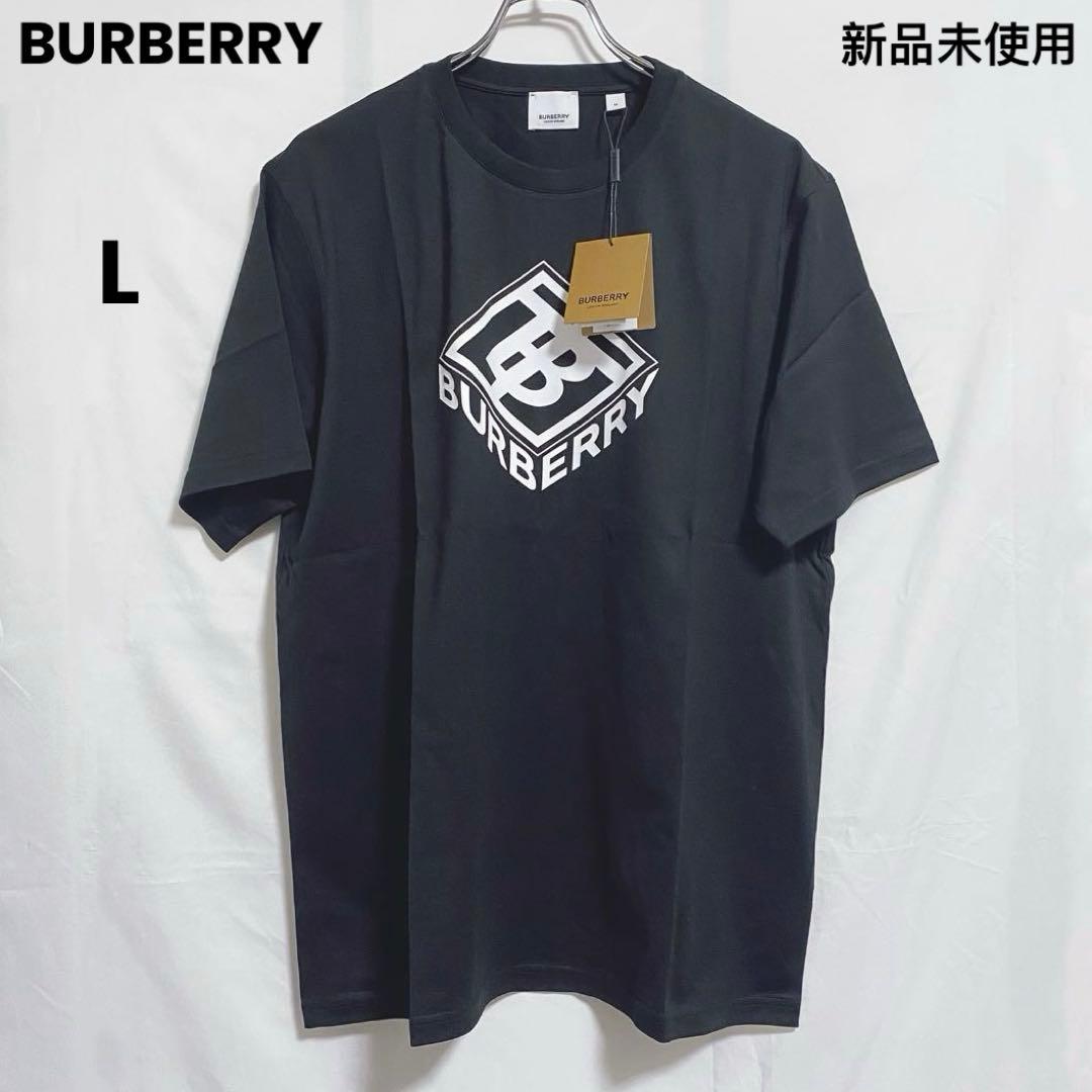 BURBERRY バーバリー　ロゴプリント Tシャツ　Lサイズ